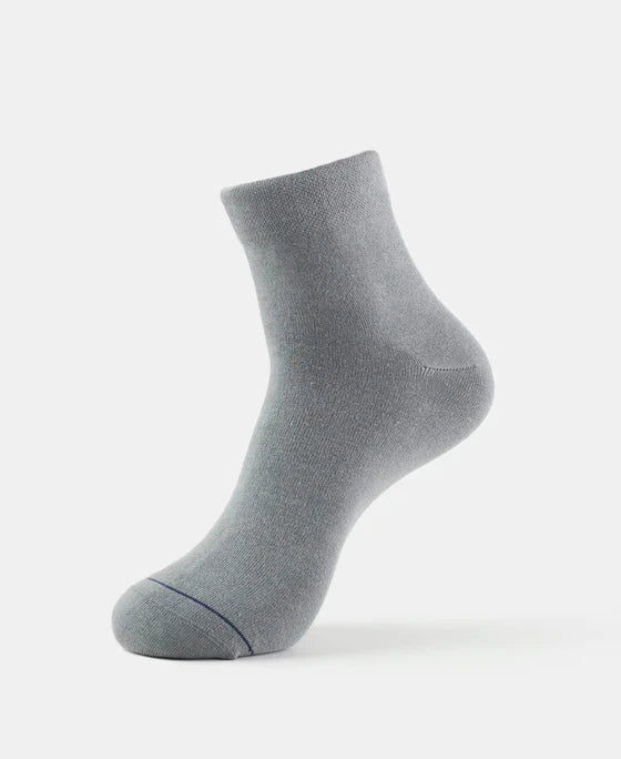Jockey 7396 Modal Cotton Elastane Stretch Ankle Length Socks with StayFresh Treatment