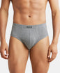 Jockey 1009 Men's Super Combed Cotton Rib Solid Brief with StayFresh Treatment