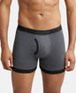 Jockey 1017 Men's Super Combed Cotton Rib Solid Boxer Brief