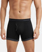 Jockey 1017 Men's Super Combed Cotton Rib Solid Boxer Brief