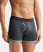Jockey 1017 Men's Super Combed Cotton Rib Solid Boxer Brief