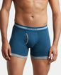 Jockey 1017 Men's Super Combed Cotton Rib Solid Boxer Brief