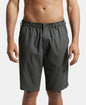 Jockey 1206 Men's Super Combed Mercerised Cotton Woven Fabric Straight Fit Printed Shorts