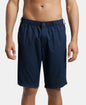 Jockey 1206 Men's Super Combed Mercerised Cotton Woven Fabric Straight Fit Printed Shorts