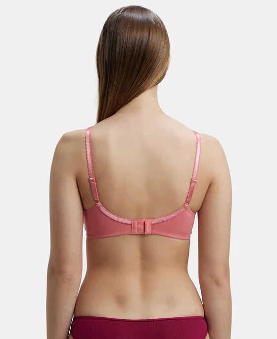 Jockey 1250 Wirefree Non Padded Super Combed Cotton Elastane Full Coverage Plus Size Everyday Bra