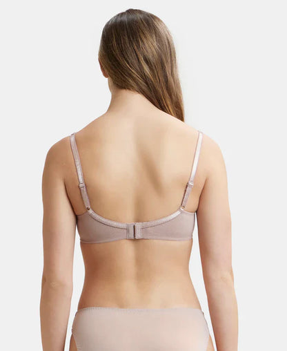 Jockey 1250 Wirefree Non Padded Super Combed Cotton Elastane Full Coverage Plus Size Everyday Bra