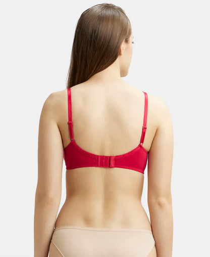 Jockey 1250 Wirefree Non Padded Super Combed Cotton Elastane Full Coverage Plus Size Everyday Bra