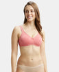 Jockey 1250 Wirefree Non Padded Super Combed Cotton Elastane Full Coverage Plus Size Everyday Bra