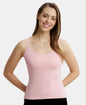 Jockey 1487 Women's Super Combed Cotton Rib Camisole with Adjustable Straps and StayFresh Treatment