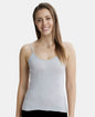 Jockey 1487 Women's Super Combed Cotton Rib Camisole with Adjustable Straps and StayFresh Treatment