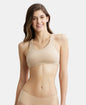 Jockey 1582 Super Combed Cotton Elastane Stretch Slip On Crop Top with StayFresh Treatment