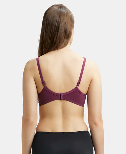 Jockey 1722 Women's Wirefree Non Padded Super Combed Cotton Elastane Medium Coverage Everyday Bra with Concealed Shaper Panel