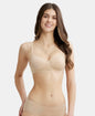 Jockey 1-1723 Women's Essence Soft Cup Padded Bra – Wire-Free, Full Coverage, Super Combed Cotton Stretch, Everyday Comfort