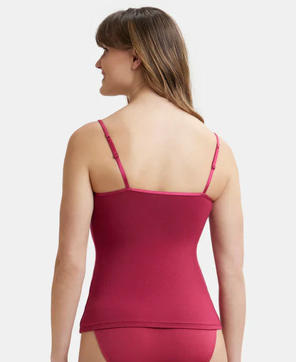 Jockey 1805 Women's Micro Modal Elastane Stretch Camisole with Adjustable Straps and Stay Fresh Treatment