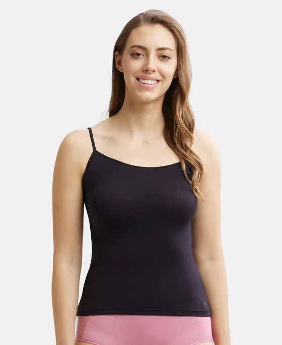 Jockey 1805 Women's Micro Modal Elastane Stretch Camisole with Adjustable Straps and Stay Fresh Treatment