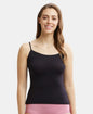 Jockey 1805 Women's Micro Modal Elastane Stretch Camisole with Adjustable Straps and Stay Fresh Treatment