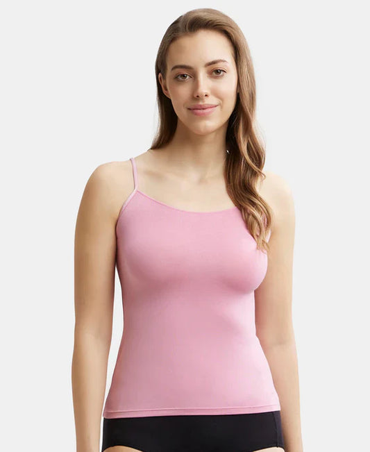Jockey 1805 Women's Micro Modal Elastane Stretch Camisole with Adjustable Straps and Stay Fresh Treatment