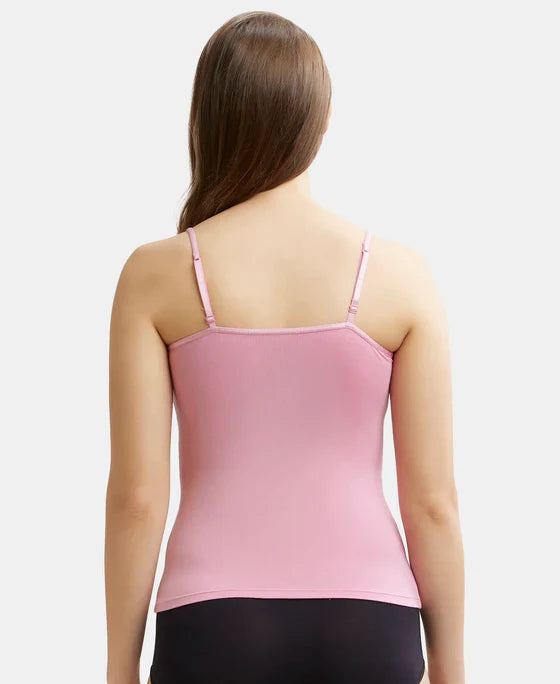 Jockey 1805 Women's Micro Modal Elastane Stretch Camisole with Adjustable Straps and Stay Fresh Treatment