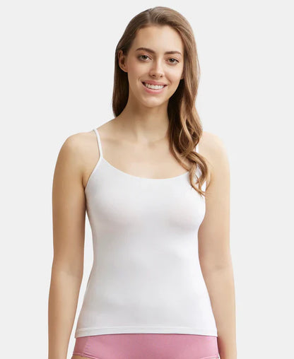 Jockey 1805 Women's Micro Modal Elastane Stretch Camisole with Adjustable Straps and Stay Fresh Treatment