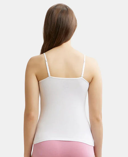 Jockey 1805 Women's Micro Modal Elastane Stretch Camisole with Adjustable Straps and Stay Fresh Treatment