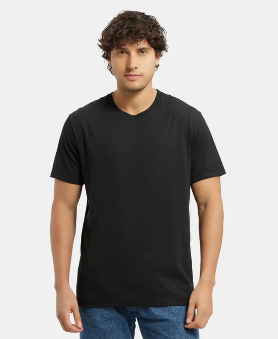 Jockey 2714 Men's Super Combed Cotton Rich Round Neck Half Sleeve T-Shirt