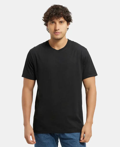 Jockey 2714 Men's Super Combed Cotton Rich Round Neck Half Sleeve T-Shirt