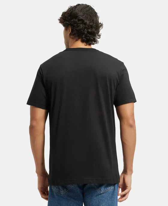 Jockey 2714 Men's Super Combed Cotton Rich Round Neck Half Sleeve T-Shirt