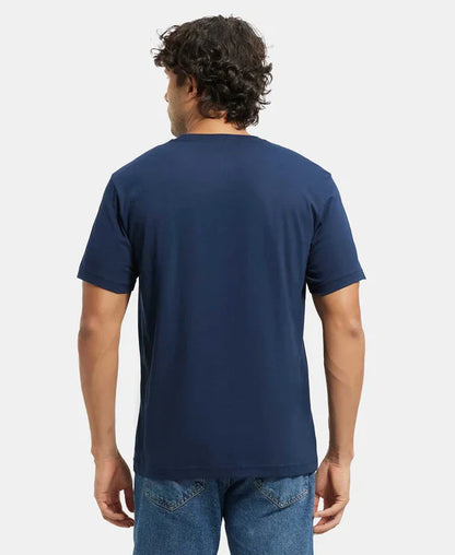 Jockey 2714 Men's Super Combed Cotton Rich Round Neck Half Sleeve T-Shirt