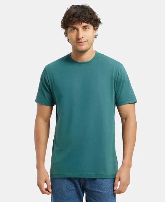 Jockey 2714 Men's Super Combed Cotton Rich Round Neck Half Sleeve T-Shirt