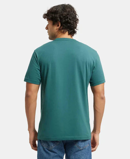 Jockey 2714 Men's Super Combed Cotton Rich Round Neck Half Sleeve T-Shirt