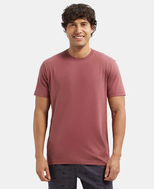 Jockey 2714 Men's Super Combed Cotton Rich Round Neck Half Sleeve T-Shirt