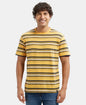 Jockey 2715 Men's Super Combed Cotton Rich Striped Round Neck Half Sleeve T-Shirt