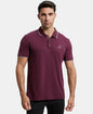 Jockey 3911 Men's Super Combed Cotton Rich Solid Half Sleeve Polo T-Shirt
