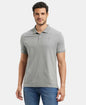 Jockey 3912 Men's Super Combed Cotton Rich Solid Half Sleeve Polo T-Shirt