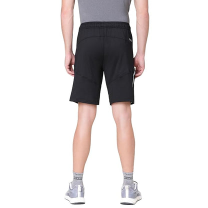 Van Heusen 51001 Men Active Sports Swift Dry Knit Shorts - 4 Way Stretch, Lightweight, Mesh Panel