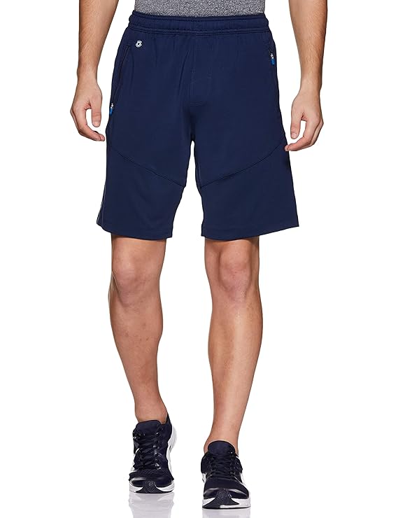Van Heusen 51001 Men Active Sports Swift Dry Knit Shorts - 4 Way Stretch, Lightweight, Mesh Panel