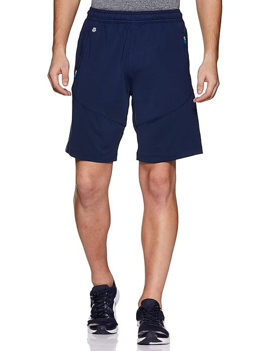 Van Heusen 51001 Men Active Sports Swift Dry Knit Shorts - 4 Way Stretch, Lightweight, Mesh Panel