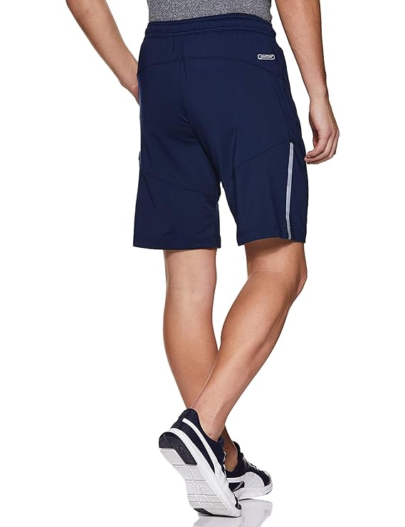Van Heusen 51001 Men Active Sports Swift Dry Knit Shorts - 4 Way Stretch, Lightweight, Mesh Panel