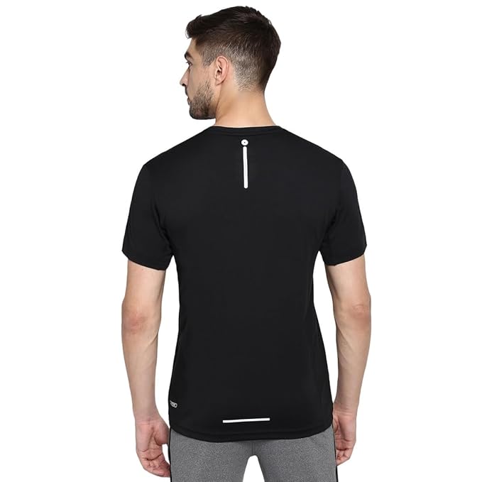 Van Heusen 61002 Men Performance Regular Fit T-Shirt - 100% Polyester - Swift Dry, Anti Microbial, Crew Neck