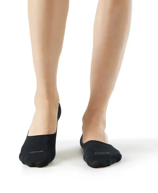 Jockey 7099 Compact Cotton Elastane Stretch No Show Socks with StayFresh Treatment-(Pack of 2)