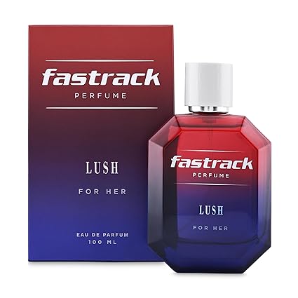 Fastrack Perfume Lush Perfume for women  100 ml EDP Long lasting Smell Floral & Fruity Fragrance crafted by European experts Best gift for women