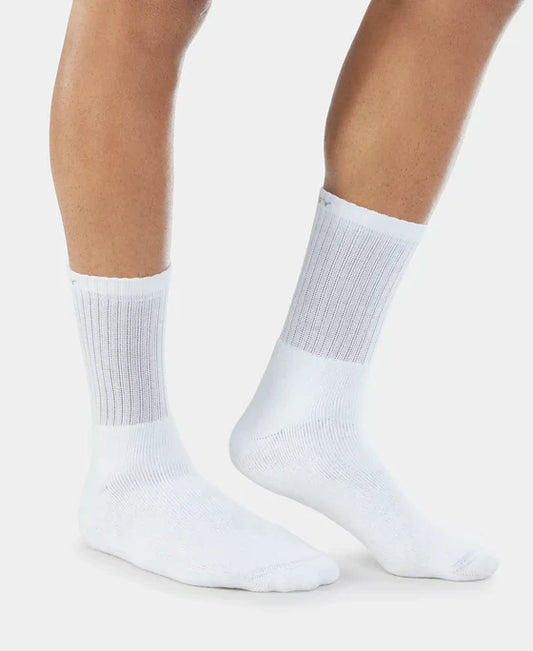 Jockey 7390 Modal Cotton Elastane Stretch Crew Length Socks with StayFresh Treatment
