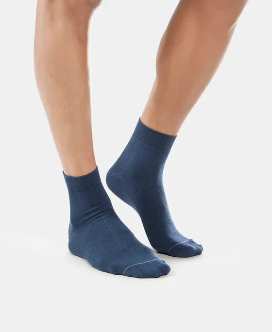Jockey 7396 Modal Cotton Elastane Stretch Ankle Length Socks with StayFresh Treatment