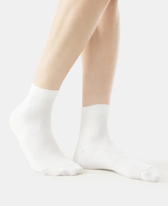 Jockey 7396 Modal Cotton Elastane Stretch Ankle Length Socks with StayFresh Treatment