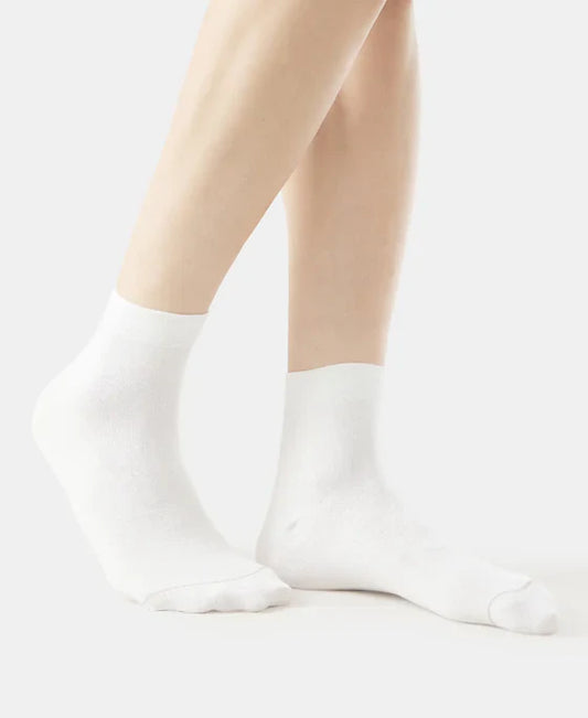 Jockey 7396 Modal Cotton Elastane Stretch Ankle Length Socks with StayFresh Treatment