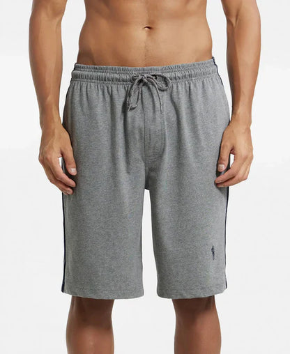 Jockey 9426 Men's Super Combed Cotton Rich Regular Fit Shorts with Side Pockets