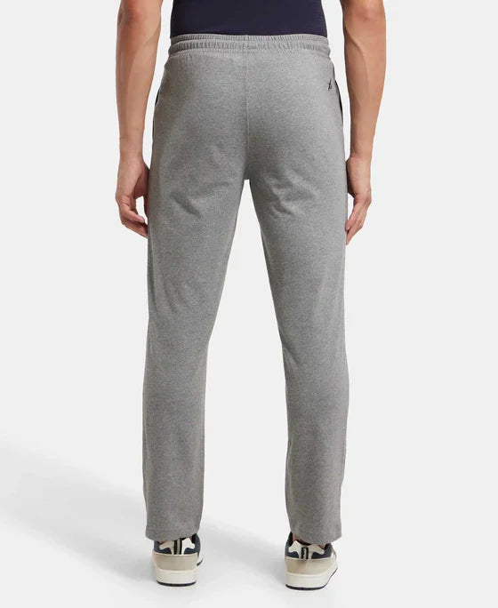 Jockey 9500 Men's Super Combed Cotton Rich Regular Fit Trackpants with Side Pockets. ?