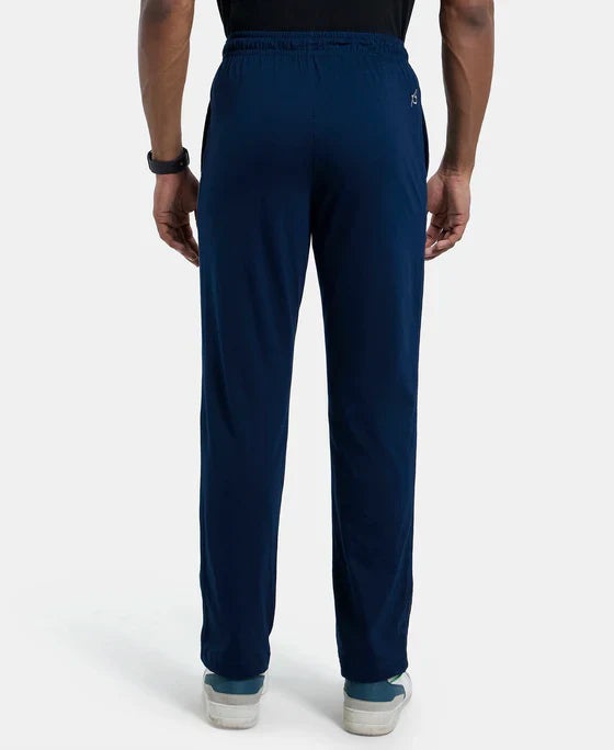 Jockey 9500 Men's Super Combed Cotton Rich Regular Fit Trackpants with Side Pockets. ?