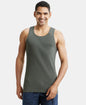 Jockey 9922 Men's Super Combed Cotton Rib Round Neck Racer Back Vest