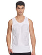 Jockey 9928 Men's Super Combed Cotton Rich Graphic Printed Low Neck Tank Top